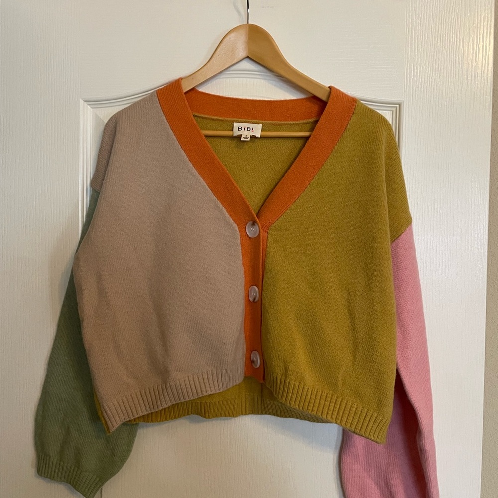 Bibi Color Block Cardigan - Picture 6 of 6